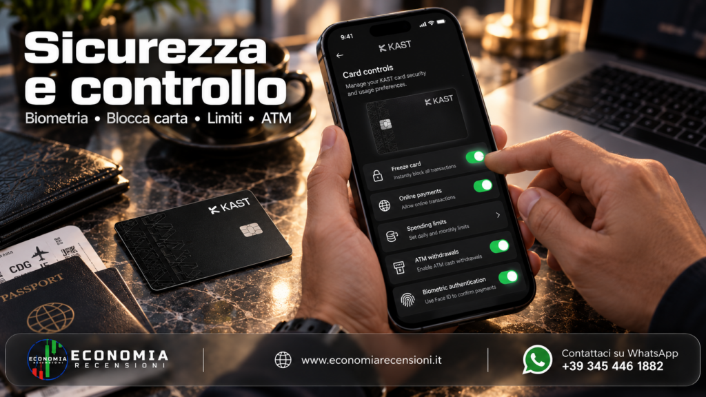 KAST nella sezione 3. Stablecoin e crypto: depositare e spendere senza exchange intermedio
