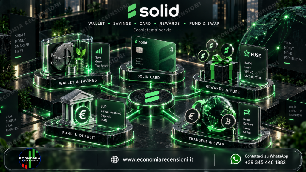 Cashback di Solid collegato agli acquisti con carta