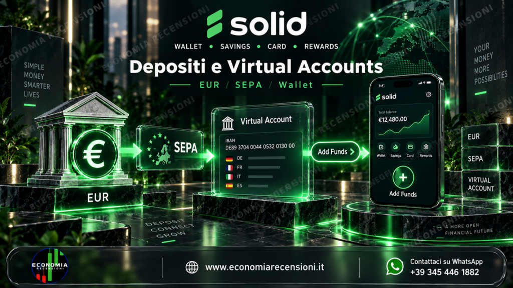 Cashback di Solid collegato agli acquisti con carta